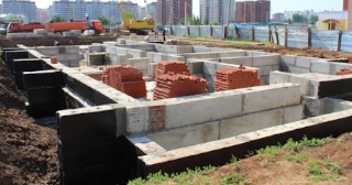 Фундаменты промышленных зданий в Надыме цена от 24613 руб. - заказать строительство фундамента промздания под стальные колонны